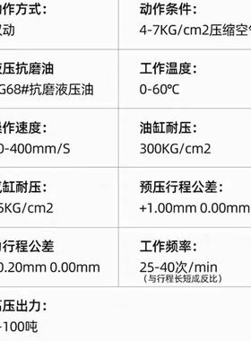 森拓力MPTA气液水平增压缸STA-A增压缸水平安装1吨3T5T10T-40T