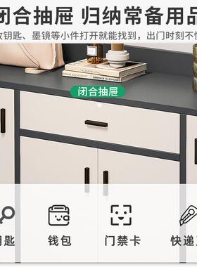 鞋BEV口柜家用2门楼道外出租屋用202新入户玄关柜收纳柜小款户型