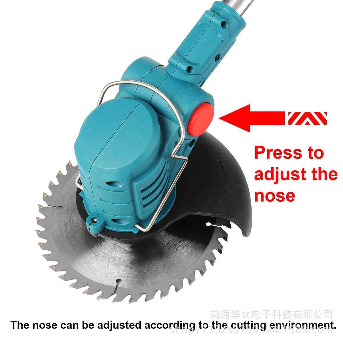 跨境电割MVV草机锂电除草机多功手能小型家用持锂电打草机充电动