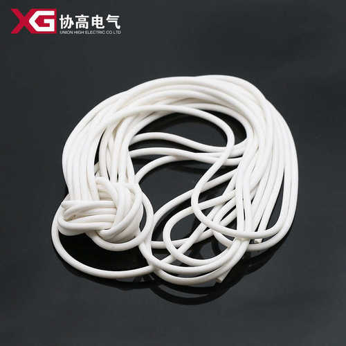 硅橡胶发泡圆条方条白色海绵密封条耐高低温灯具胶条阻燃无异味