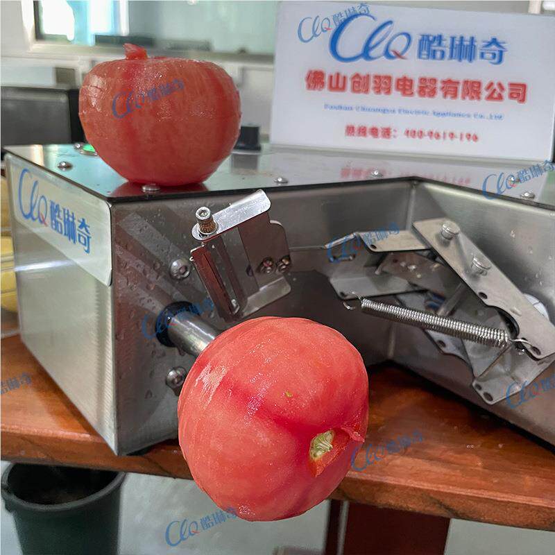 全西自番动智能款红削皮机广东食品厂茄削皮机 猕592猴柿桃水果削