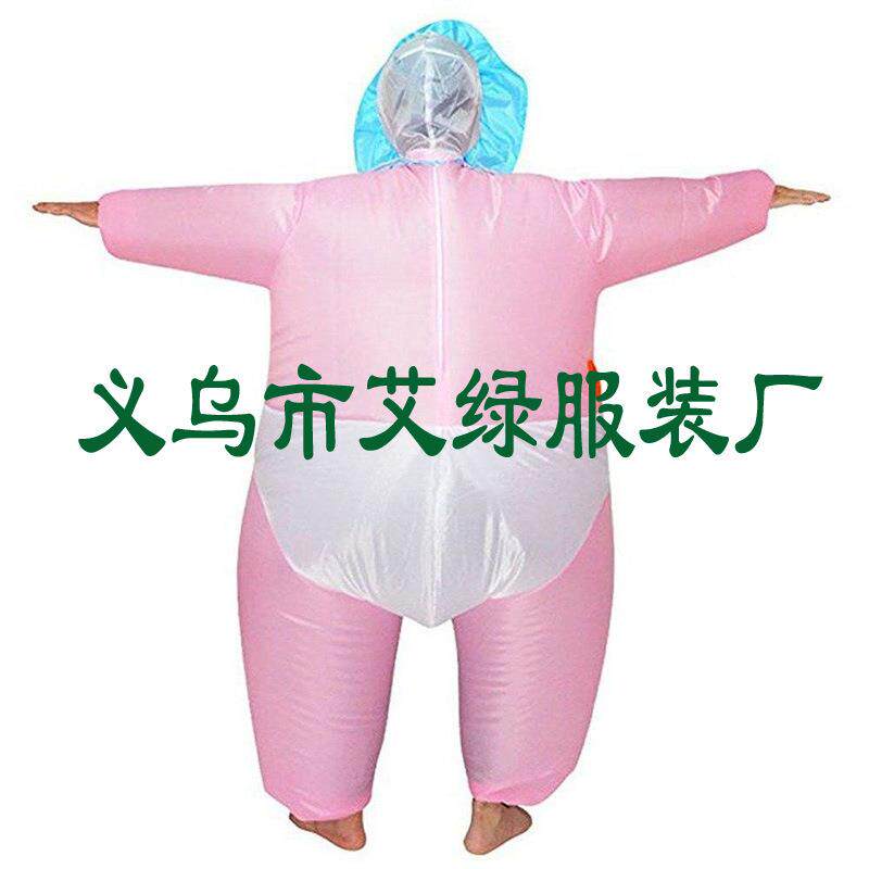 跨境货源节日派对户外搞笑舞台表演万圣节可爱Baby充气婴儿服人偶