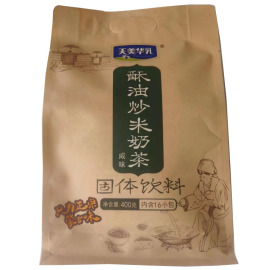 内蒙古天美华乳酥油炒米奶茶400g咸味蒙古老奶茶牧区口味咸奶茶