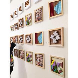 幼儿园触摸墙主题创意墙贴学校触觉感知互动区域区角装 饰环创材料