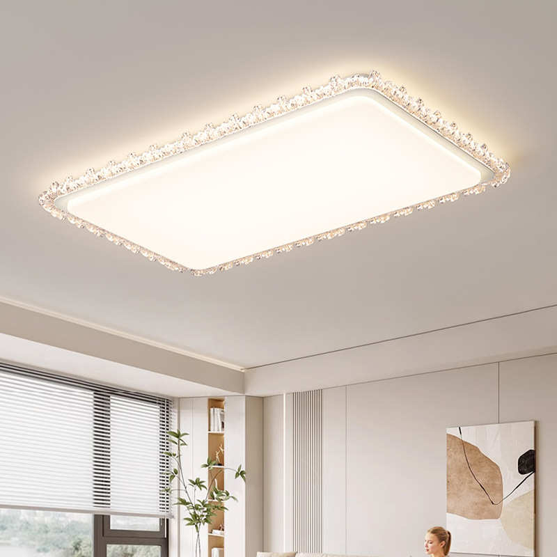 家装灯中山简约餐厅大全感吸顶灯主卧室客厅大厅灯饰现代灯具高级