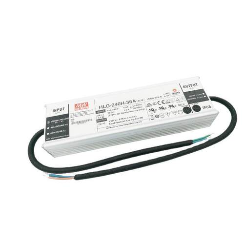 HLG-240H-48B 240W 明纬PFC路灯用防水LED电源