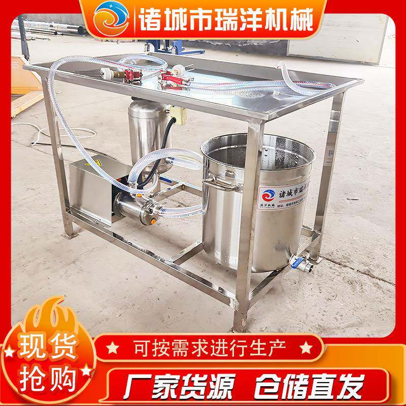 鸡胸肉盐水注射机猪肉牛肉不锈钢盐水注射机瑞洋供应牛排注射机