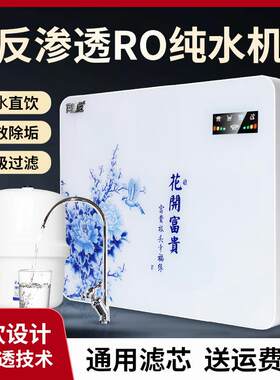直饮家用5级ro反渗透净水器厨房净水机厨下过滤纯水机农村自吸式