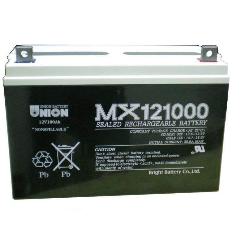 太阳能UNION蓄电池MX12150012V150AH机房储能延