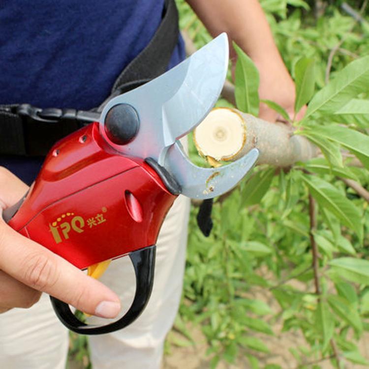 正品兴立958电动修枝剪828电动剪刀果树电剪刀园林园艺苗木剪枝剪图片