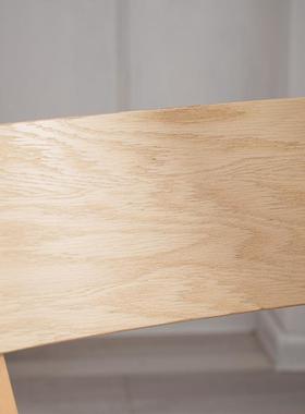 现代木质餐NRY客厅用座原木椅色餐椅时尚餐可椅餐椅桌实木