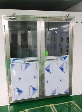 货淋洁智TSJH-9能动感应风淋门无尘车间自净室室货淋室