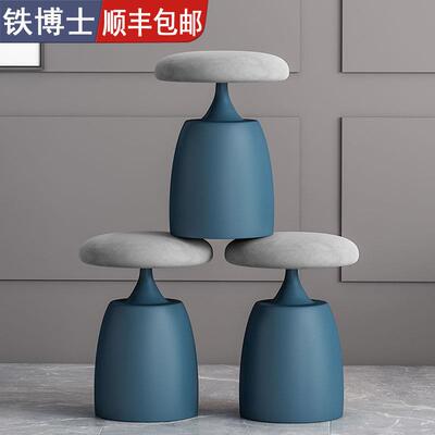 北欧换鞋凳家用门口鞋凳现代简约穿鞋凳网红创意轻奢试鞋小圆凳子