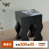 舒梵漫舞凳 小凳子木质烤漆凳沙发边几创意床头柜 北欧设计师款