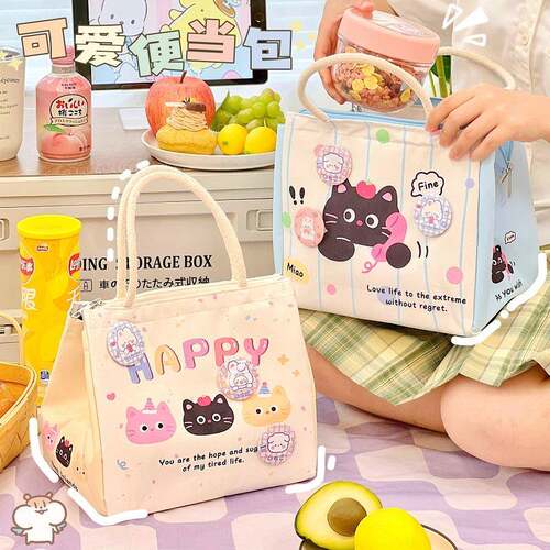 Lunch bag for students and office workers, thermal insulatio