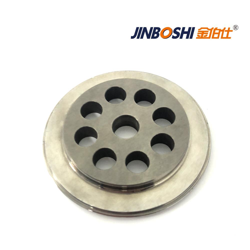 YG10X钨钢耐磨凹模芯多孔模具圆板株洲厂家生产