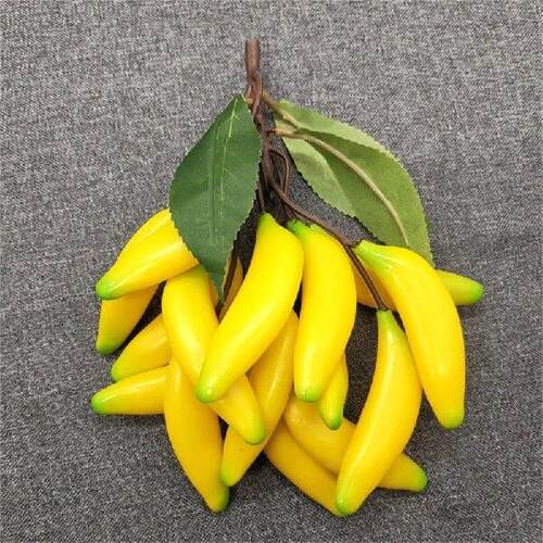 Artificial Decorative Hangings Banana Fake Fruit for
