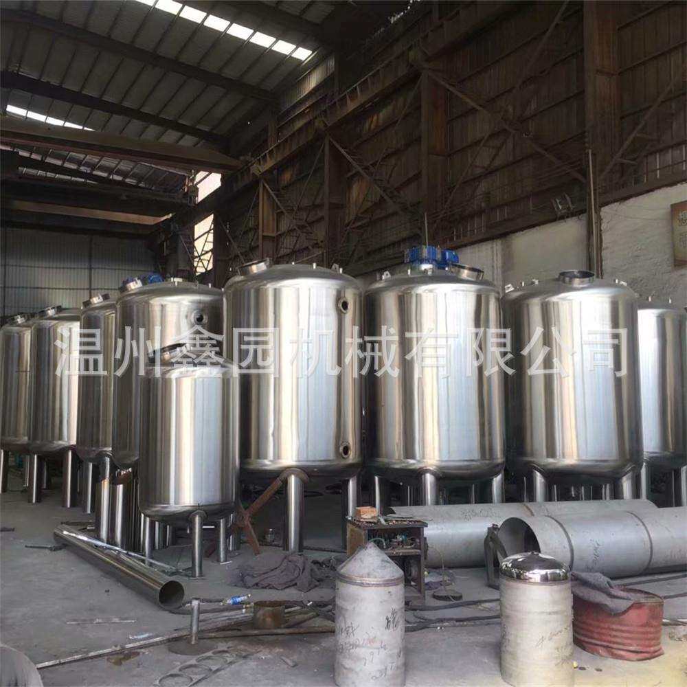 订做不锈钢搅拌罐立式搅拌机液体搅拌罐果汁饮料不锈钢搅拌罐