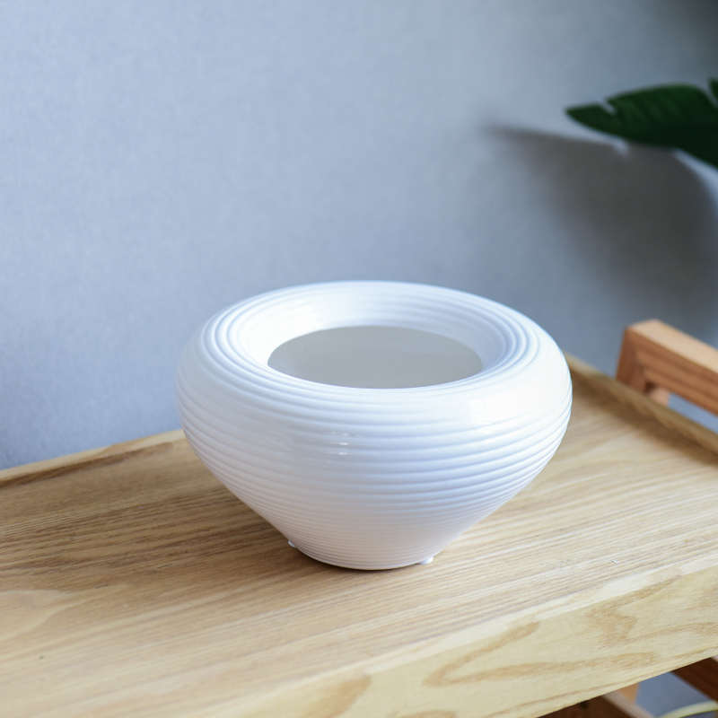 假花盆花瓶家居饰品花插花干花花瓶知花插仿真摆件陶瓷根 盆栽