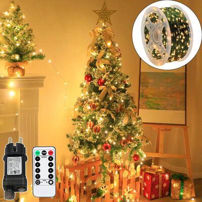 Christmas tree light string remote control decorative light