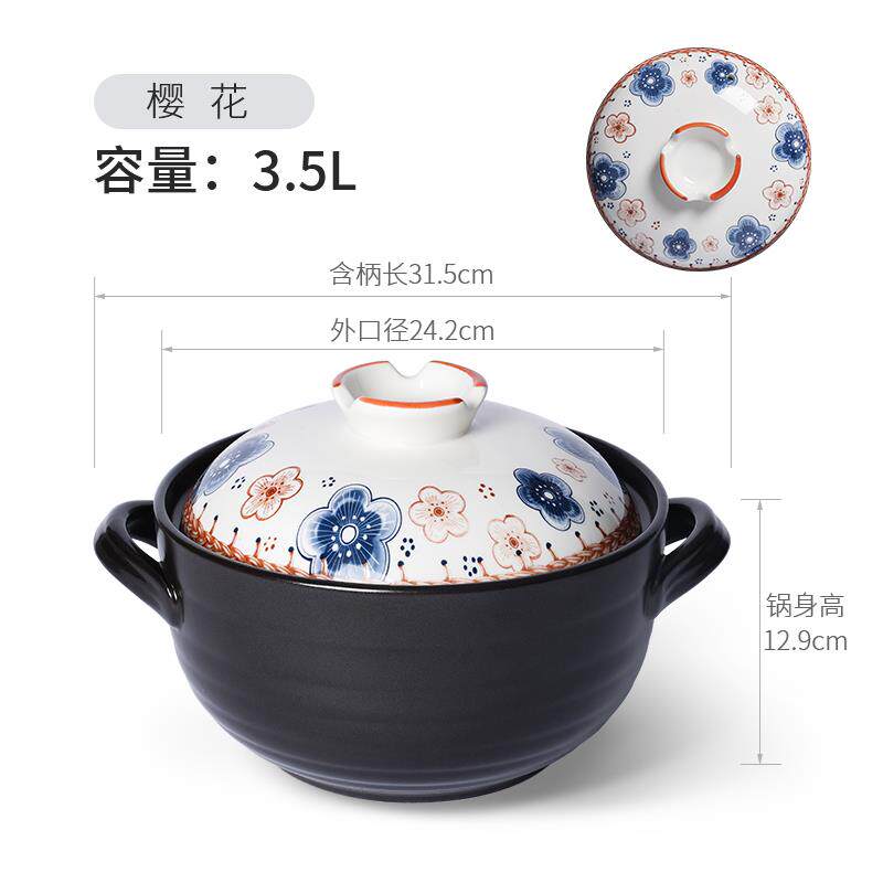 正品陶煲锅王式中砂锅煲家用煲锅仔饭专用浅口沙陶瓷炖煲汤耐高温