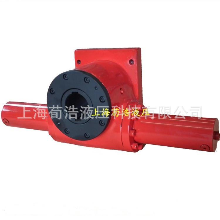 单齿条摆动油缸大扭矩齿轮齿条摆动液压缸船舶使用旋转油缸