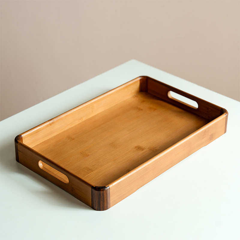 托盘家用放茶杯茶盘简约长方形收纳茶水盘子商用圆盘木质茶托,餐饮具,茶具礼盒,淘宝优惠券,粉丝福利购,淘宝优惠卷