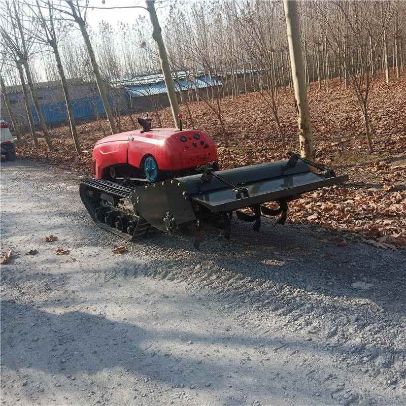 3马力多功能遥控微的耕2机履带式果园苗树UAV圃耕地机山地果旋耕