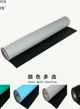 工厂直销防静电垫绿色2m台m厚磨耐耐撕ES14101裂抗静电橡胶垫可分