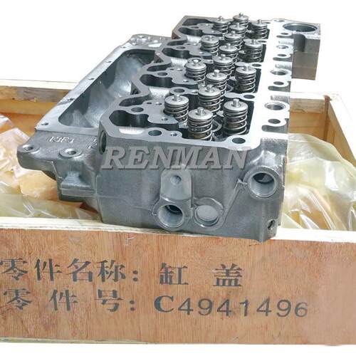 康明斯ISDE电控缸盖总成4941496东风天锦四缸柴油机气缸盖5363645