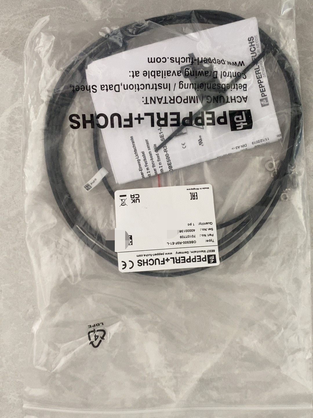 倍加福传感器OBE500-R3F-E1-L