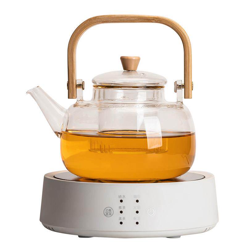 黑晶炉茶器璃烧水玻壶煮茶具套组家2025新款煮茶壶小型蒸用煮JX-1