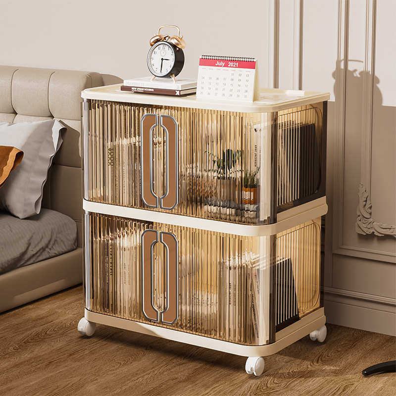 家用折叠收纳柜大容量双开门卧室衣服玩具置物柜免安装多层储物箱,收纳整理,收纳箱,淘宝优惠券,粉丝福利购,淘宝优惠卷