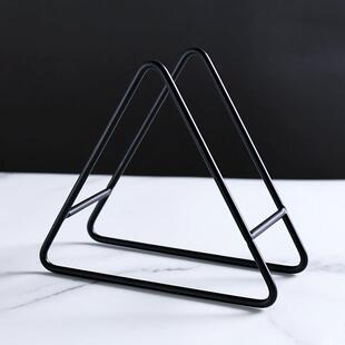 铁艺架家用矽胶防烫隔热垫收纳层架简约锅垫架创意防滑竹垫架砧板