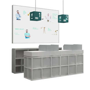 超市收银台nome诺米货架服装店母婴店便利店木质简约小收银柜台