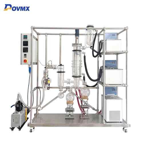 短程分子蒸馏装置实验室油膜短径蒸馏器化学分离设备沉香提取器
