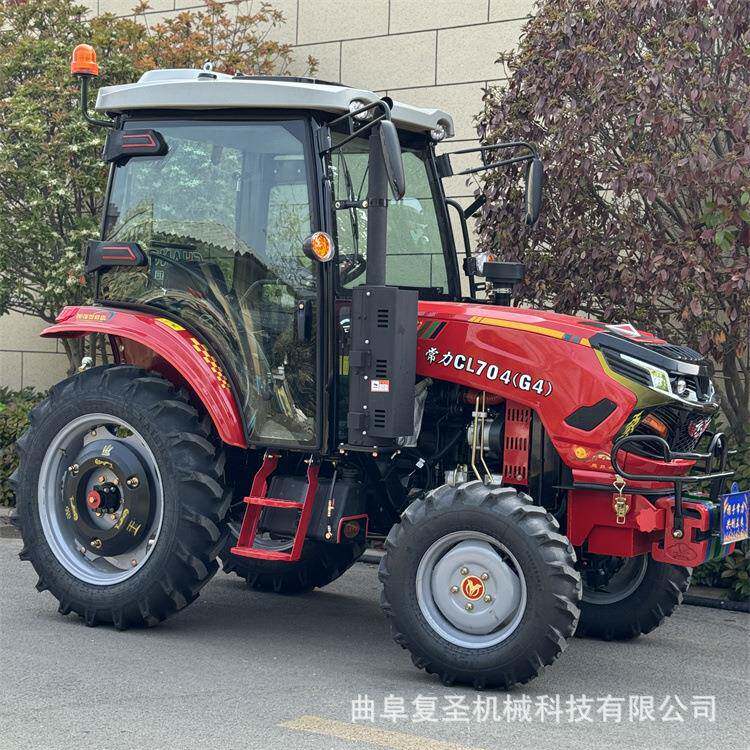 常力四驱大马力耕地机 四达发动机稳定耐用中型农用四轮拖拉机
