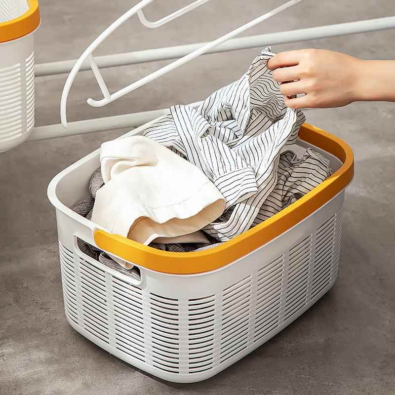 脏衣篓家用脏衣篮脏衣服收纳筐卫生间浴室篮子换洗衣物塑料收纳篮