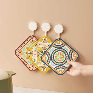Vintage Heat-Resistant Pad PVC Anti-Scald Home Dining Table