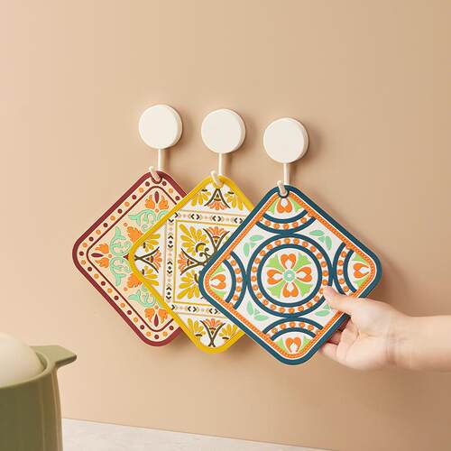 Vintage Heat-Resistant Pad PVC Anti-Scald Home Dining Table