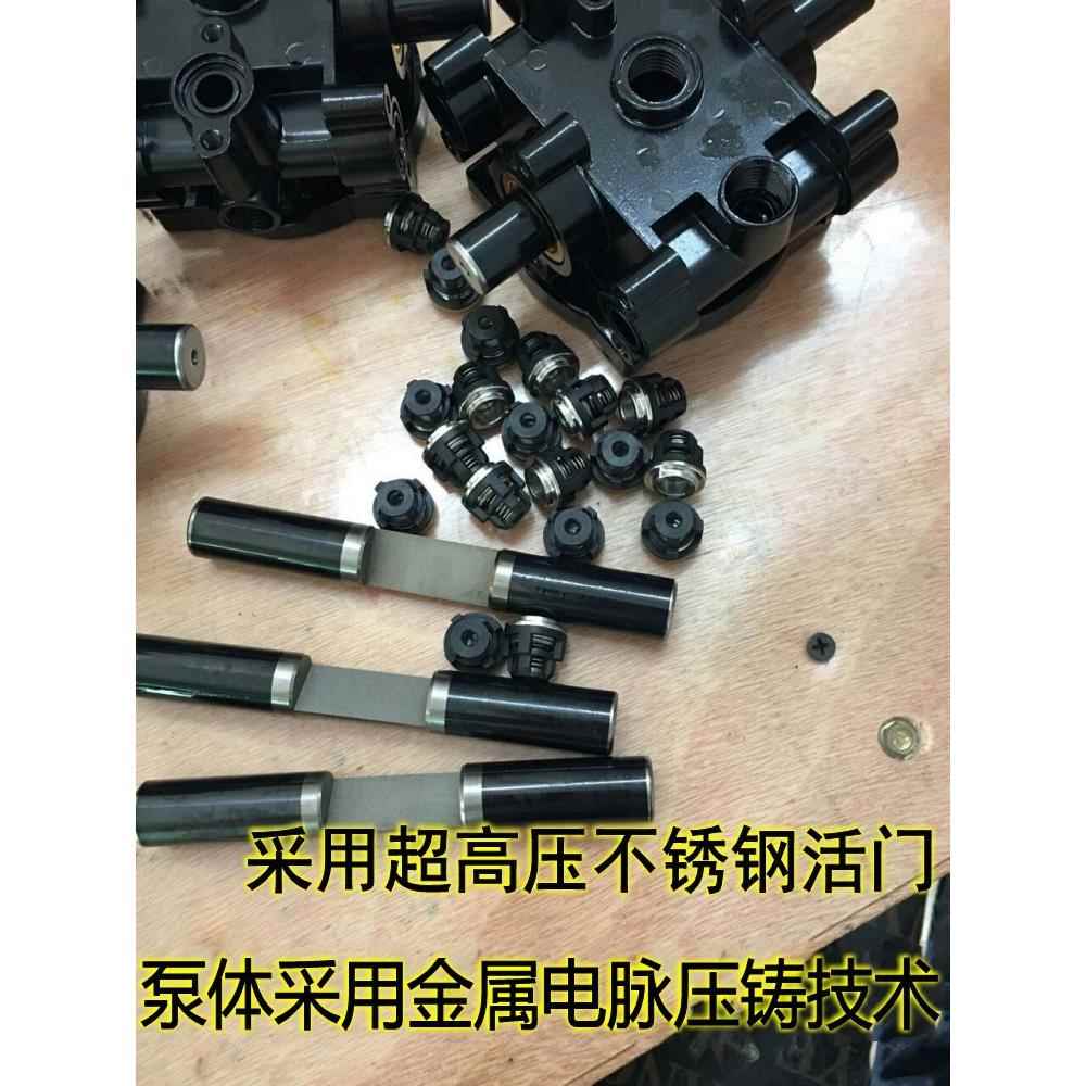 农用12V24V48V60V直流高压打药机/电动喷雾器三缸柱塞高压打水泵