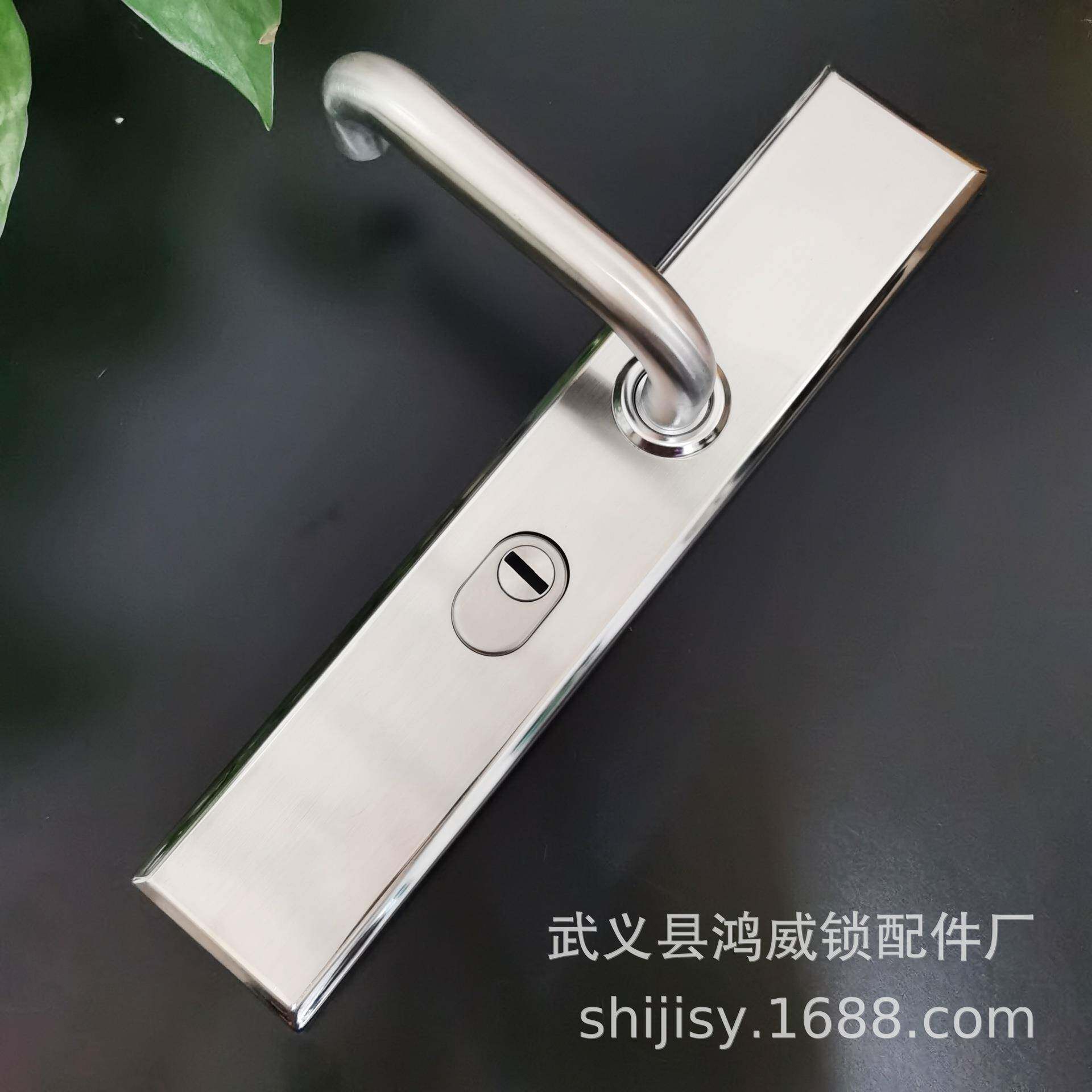 防盗门双快双活单活加厚不锈钢机械锁入户门大门面板锁具拉手把手