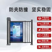 小电动广门人行通道自动门禁统人脸识别告一系体UWK机电区动栅栏