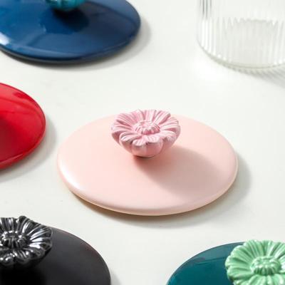 万能马克杯盖通用陶瓷杯盖子大口径玻璃茶杯防尘盖养生杯配盖单卖