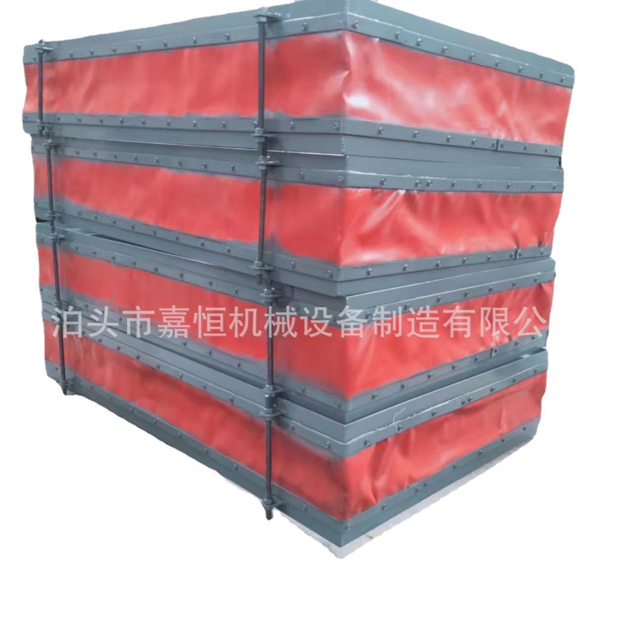 矩形非金属膨胀节非金属补偿器纤维织物膨胀节伸缩节软连接