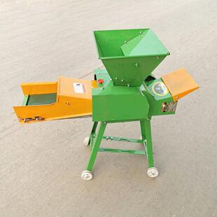 皇可竹草铡草机玉米秸秆粉VOT机碎家庭养殖用铡草机粉碎长度调四