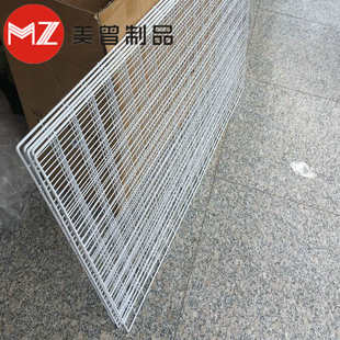 厂家发货白色浸塑网片网格网片 饰格子网片 铁丝电焊网片 照片墙装