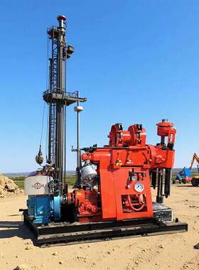 GK200水井钻机100米深孔柴油液压打井机地质勘探用岩石取芯钻机