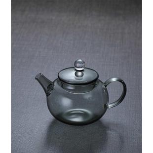 高端手工迷你壶 批发耐高温玻璃茶壶家用高硼硅耐热玻璃茶具套装