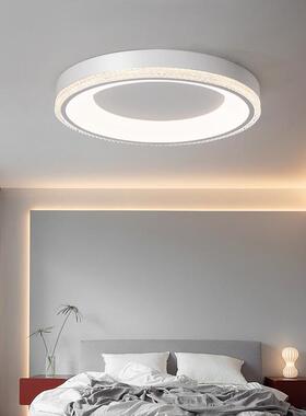 奢62吸顶灯代轻大气时尚创意led圆形灯现具馨网红温主卧房间卧室